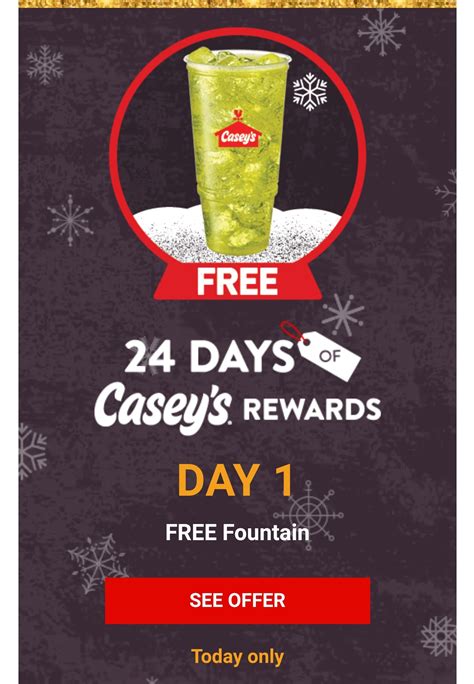 Casey's rewards fuel discount  Lays & Kettle 2/$8